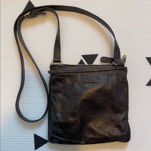 Authentic Cross Body Gucci Bag - Dark Brown